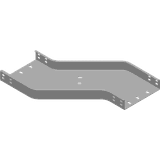 Obejście poziome lewe 100x50mm Grubość 2,00 mm OPZLC100H50 354810 BAKS