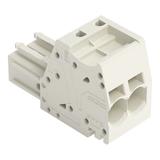 MCS-MAXI gniazdo 2-bieg. jasnoszare raster 7,62 mm /48szt./ WAGO