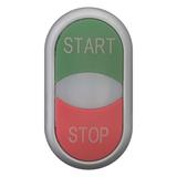 M22-DDL-GR-GB1/GB0 Przycisk podwójny zielony/czerwony /START-STOP/ z samopowrotem i z możliwością po