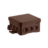 Puszka instalacyjna naścienna NS5 FASTBOX&HOOK brązowy