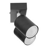 DOA SP 2I, oprawa ścienno-sufitowa, GU10 max. 2x50W, IP20, czarna AD-OP-6194BGU10 ORNO