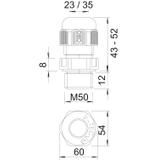 DŁAWIK V-TEC VM M50X1,5 J.SZ.