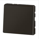 MOSAIC - Przycisk jednobiegunowy 6 A 250 V~ - 2 modułowy - Antracyt, Legrand