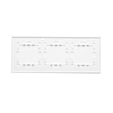 Simon 54 Touch Panel dotykowy S54 Touch 3 moduły 2 pola dotykowe poziome + 2 pole dotykowe poziome + 2 pola dotykowe pionowe biała perła DSTR3223/70 KONTAKT