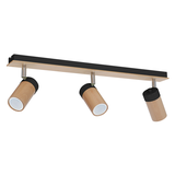 Milagro plafon (reflektorki) Baron Black 3xGU10 MLP9015