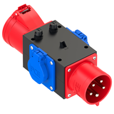 PIE WE:32/5 32/5 2GS*2TOP ROZDZIELNICA IP44,PRZENOSNA Z TWORZYWA