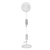 DEON, lampa biurkowa, 60W, E27, wysoka, stal, biała DL-2/W ORNO