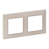 VALIF:RAMKA X2 KREMOWA/ZŁOTA, Legrand