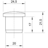 107VS/VM, TULEJA DOCISKOWA
