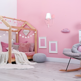 MILAGRO Kinkiet CHARLOTTE PINK 1xE14