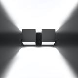 Sollux Kinkiet QUAD 2 szary SL.0658