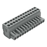 kątowy wtyk sprężynowy raster 5 mm 13-torowy /25szt./ WAGO