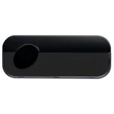 Przycisk dzwonkowy przewodowy, czarny