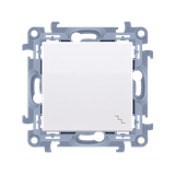 Simon 10 Łącznik schodowy 10AX szybkozłączka biały CW6C.01/11 KONTAKT