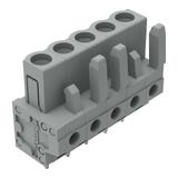 MCS-MIDI Classic gniazdo 5-bieg. szare raster 5 mm /100szt./ WAGO