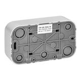 ToDo Gniazdo podwójne natynkowe 16A 230VAC IP20 Białe