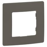 Niloe Ramka Pojedyncza Popielata 665031 LEGRAND