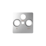 Simon 82 Pokrywa gniazda RTV-SAT-SAT aluminium 82038-93 KONTAKT
