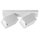 KUBAR SP 2, oprawa ścienno-sufitowa, GU10 max. 2x35W, IP20, biała