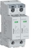 SPD Ogranicznik przepięć T2 2P 2+0 sieć TN-S/TT In=40kA Imax=40kA Up?1,35kV