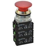 Przycisk NEF30-D2X4Y czerwony W0-NEF30-D 2X4Y C PROMET