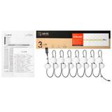 Girlanda oświetleniowa, 15 x 1W, 15 x 60lm, 2500K, 10,5m