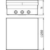 UDHOME9 2V I14, Kompletna kaseta zasilająca