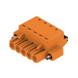 BLF 5.00HC/05/180F SN OR BX Wtyk PCB (złącze wiązki), 5.00 mm, Liczba biegunów: 5, PUSH IN, Złącze sprężynowe /48szt./ 1017450000 WEIDMÜLLER