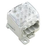 WPD 107 1X95/2X35+8X25 GY Zacisk rozdziału potencjału, złącze śrubowe, 232 A, Liczba biegunów: 1, Płytka montażowa, TS 35, Jasnoszary /1szt./ 1562220000 WEIDMÜLLER