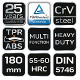 Szczypce uniwersalne 180 mm