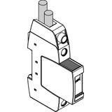Zacisk przelotowy do układu V
