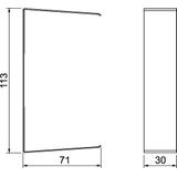 G-SVS70110RW, Łącznik kanału