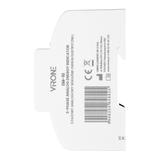 3-fazowy analogowy wskaźnik zużycia energii elektrycznej, 100A, 7 modułów, DIN TH-35mm