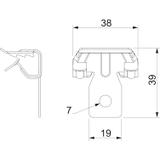 BCVH 4-8, Klamra nośna