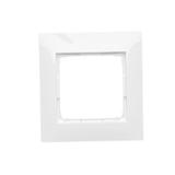 Simon 54 Premium Ramka 1-krotna PREMIUM do puszek karton-gips IP20 / IP44 biały DRK1/11 KONTAKT