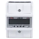 LICZNIK ENERGII ELEKTRYCZNEJ 3-FAZOWY LCD 100 A, 4-MOD TYP: LEM-50