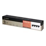KUBAR SP 4, oprawa ścienno-sufitowa, GU10 max. 4x35W, IP20, czarna