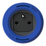 Gniazdo tablicowe Nautilus z/u 16A 2P+Z 230V 50/60Hz IP66/68 20342-8b PCE