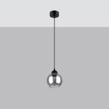 Sollux Lampa wisząca ALINO 1 czarna SL.1141