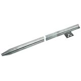 Uziom profilowany z marką, wg DIN S48852, dł. 2500 mm, St/tZn