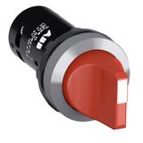 Przełącznik obrotowy 2poz.1NO czerwony C2SS1-30R-10