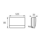 Naświetlacz SMD LED BRYZA LED 15W BLACK NW