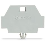 ścianka końcowa ze stopką montażową