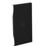 LIVING NOW 'MY HOME' - KLAWISZ Z SYMBOLEM  DZWONEK  - 2 MODUŁY - CZERŃ, Bticino