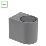 PARETE GU10 X1 JEDNOKIERUNKOWY KINKIET 250V IP54 80 x 73 x 95mm SZARY