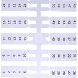 Oznacznik elastyczny (4 x 50 szt.) EO4 1-50 003901773 ETI