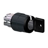 Harmony XB4 Przełącznik 3 położeniowy fi22 z kluczem stabilny Ronis 455 okrągły metalowy ZB4BG57 Schneider