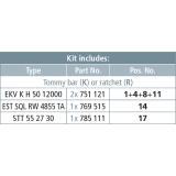 Zestaw uziemiający kolejowy, wyk. PKW, poza torami