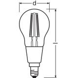 Żarówka LED E14 P40 4W = 40W 2700K Ciepła 470lm 300° Filament SMART+ WIFI Ściemnialna 4058075609778 LEDVANCE