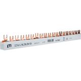 Szyna łączeniowa widełkowa 4P 100A 16mm2 (54mod.) IZ16/L1NL2NL3N/54 002921217 ETI